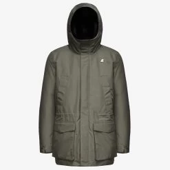 JOSHUA THERMO HEAVY - Jackets - Mid - Man - GREEN B -BLACK P