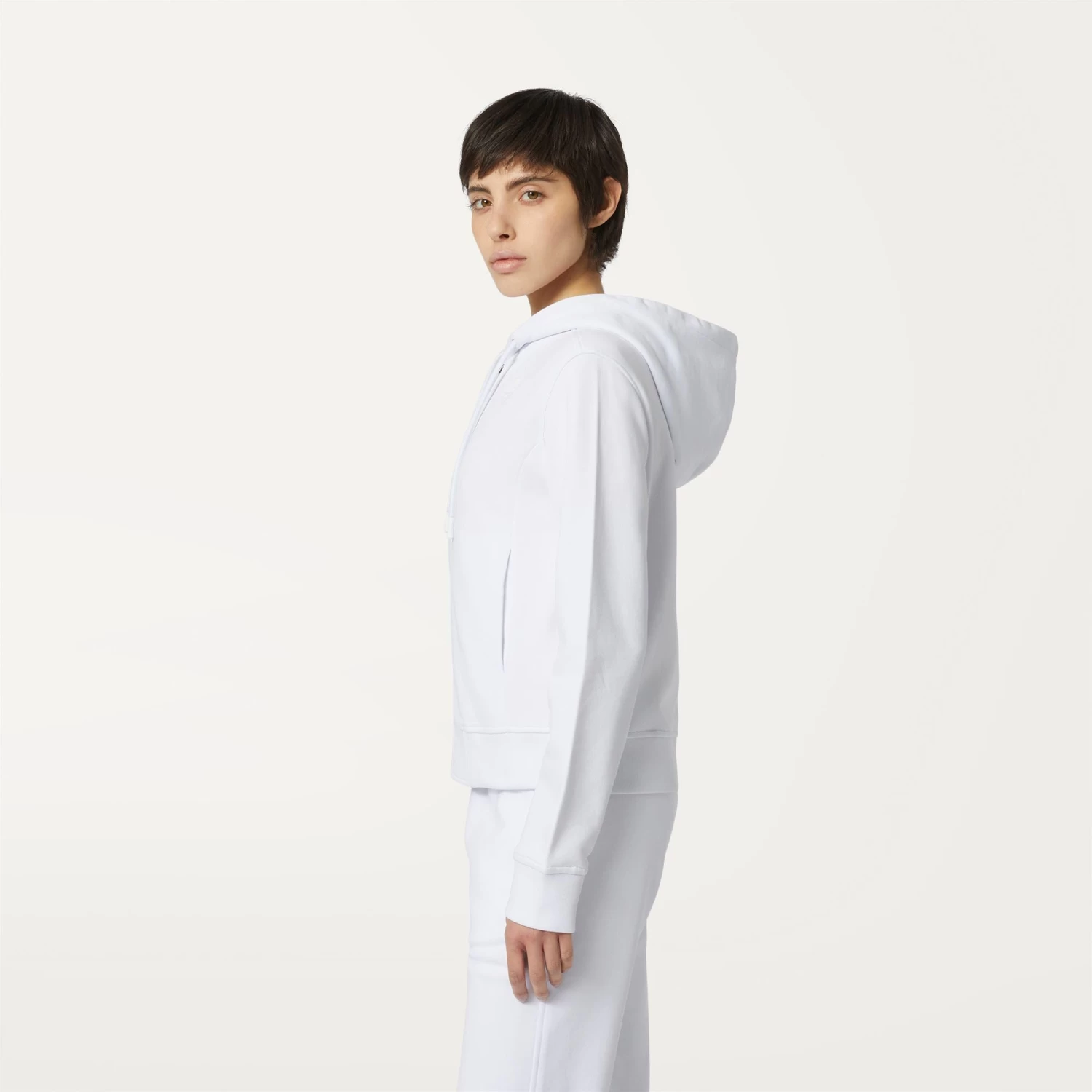 DELINE - Fleece - Jacket - Woman - WHITE - immagine 4