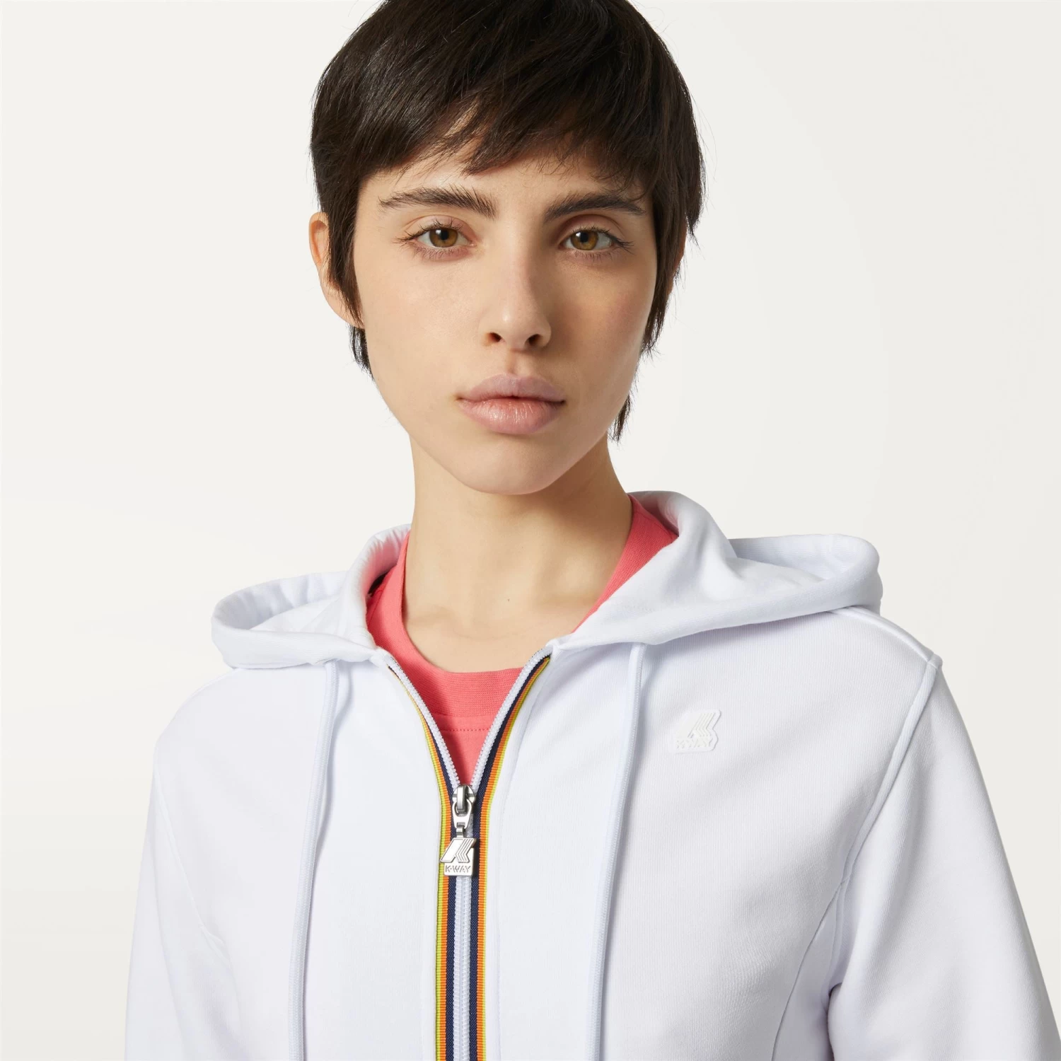 DELINE - Fleece - Jacket - Woman - WHITE - immagine 2