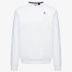 LE VRAI AUGUSTE POLY COTTON - Fleece - Jumper - Unisex - WHITE