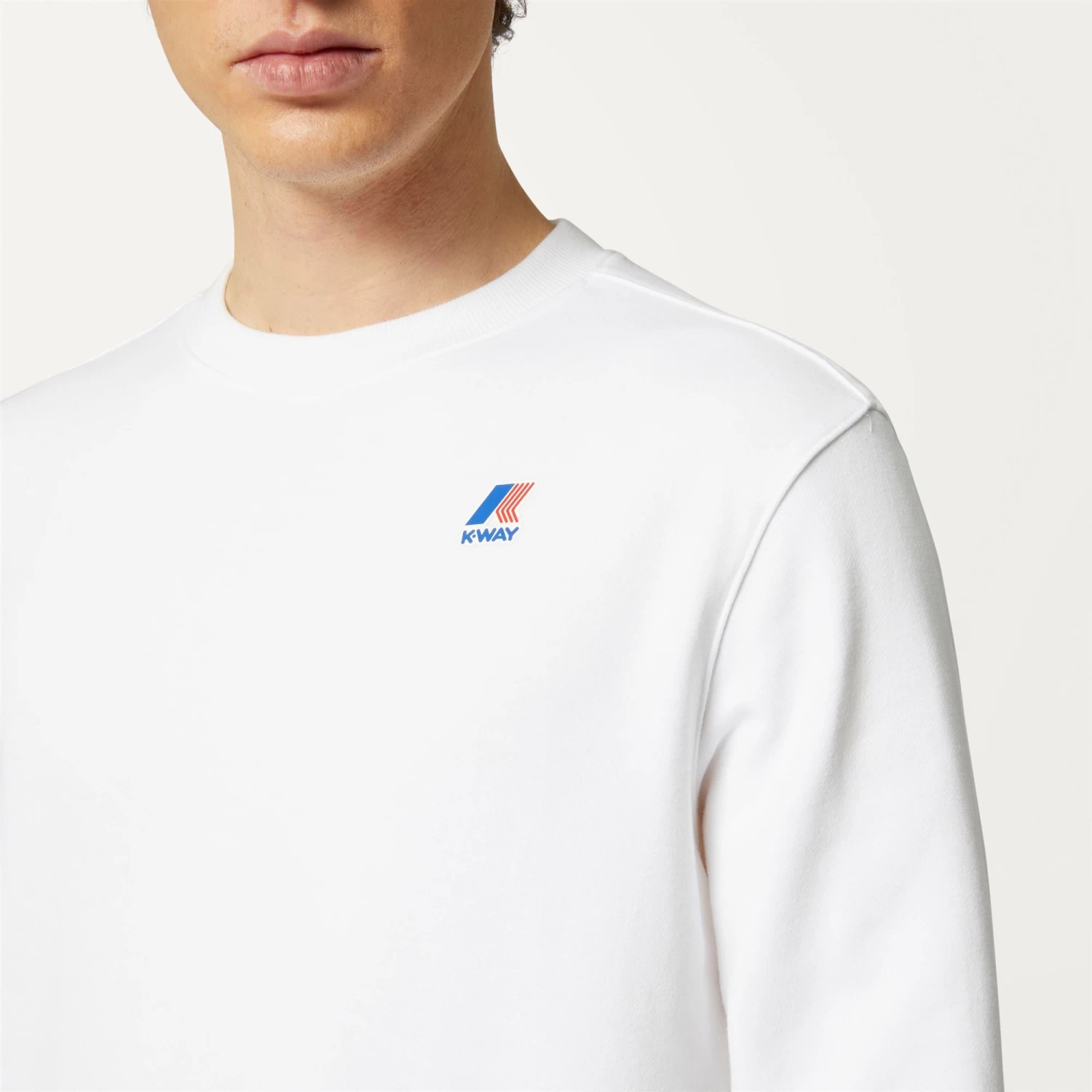 LE VRAI AUGUSTE POLY COTTON - Fleece - Jumper - Unisex - WHITE - immagine 2