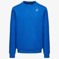 LE VRAI AUGUSTE POLY COTTON - Fleece - Jumper - Unisex - BLUE ROYAL MARINE
