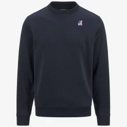 LE VRAI AUGUSTE POLY COTTON - Fleece - Jumper - Unisex - BLUE DEPTH