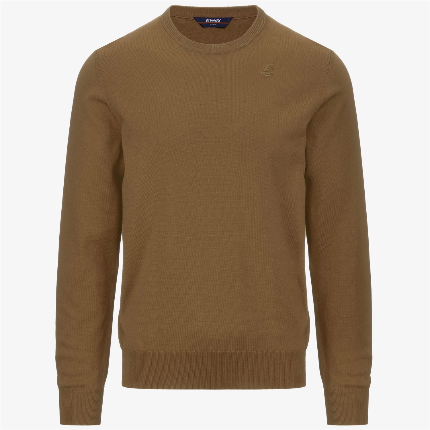 SEBASTIEN COTTON PS - KNITWEAR - PullOver - Man - BROWN CORDA