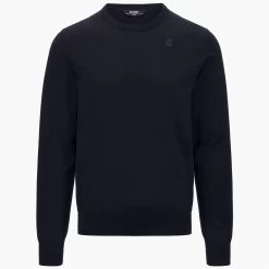 SEBASTIEN COTTON PS - Knitwear - PullOver - Man - BLUE DEPTH