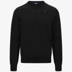 SEBASTIEN COTTON PS - Knitwear - PullOver - Man - BLACK PURE