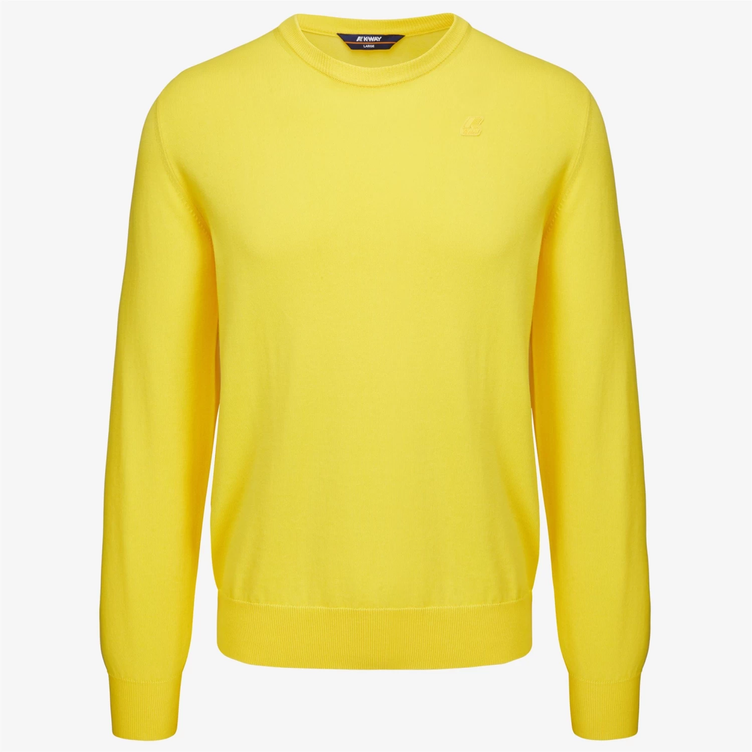 SEBASTIEN COTTON PS - Knitwear - PullOver - Man - YELLOW SUNSTRUCK