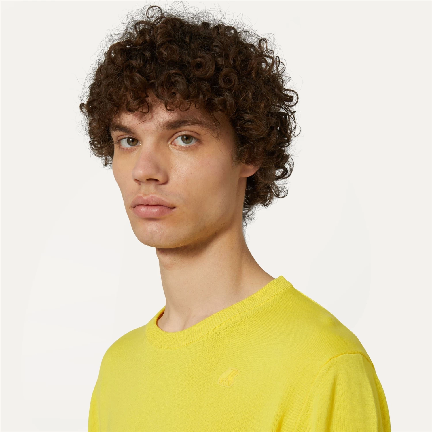 SEBASTIEN COTTON PS - Knitwear - PullOver - Man - YELLOW SUNSTRUCK - immagine 2