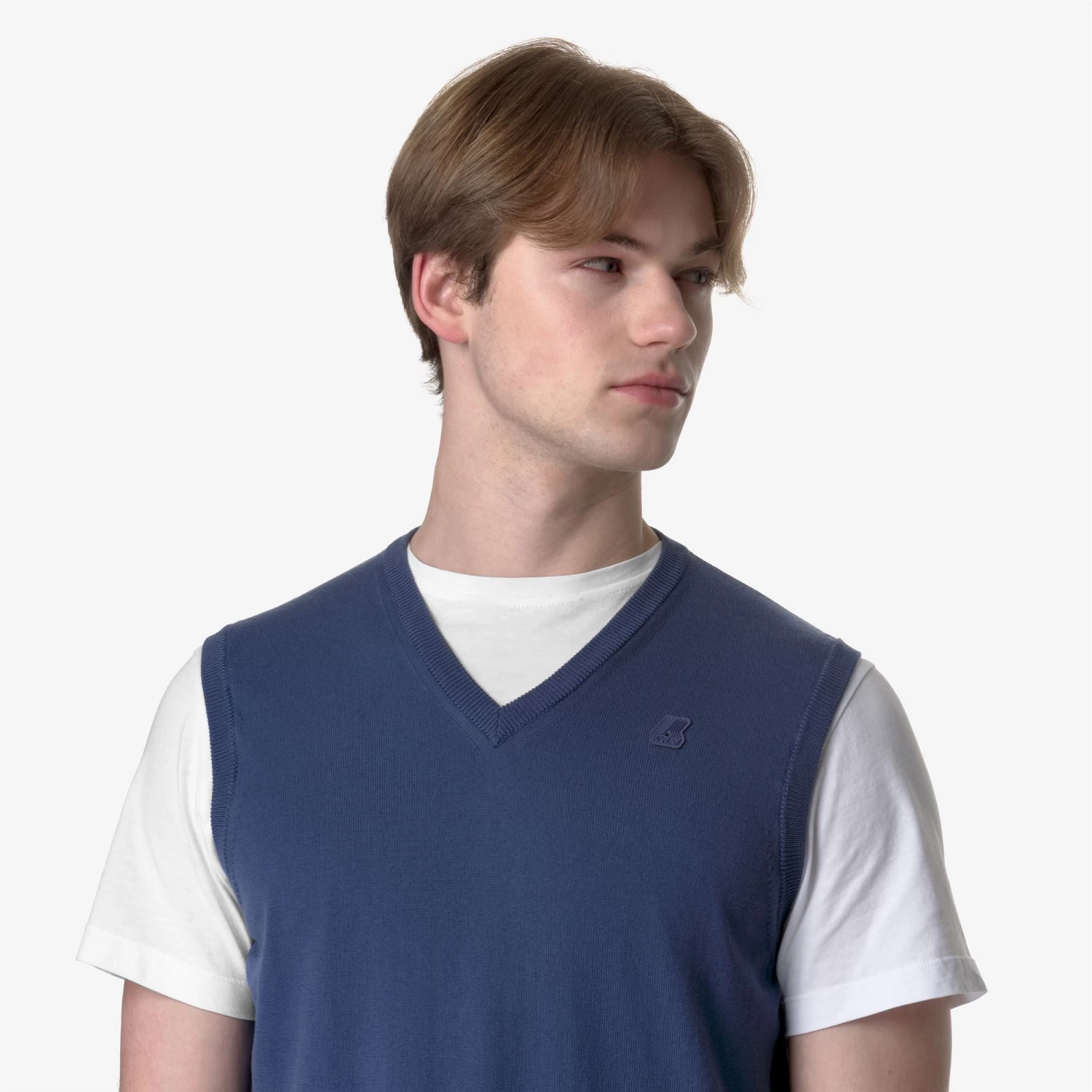 JEAN COTTON PS - KNITWEAR - Vest - Man - BLUE INDIGO - immagine 2