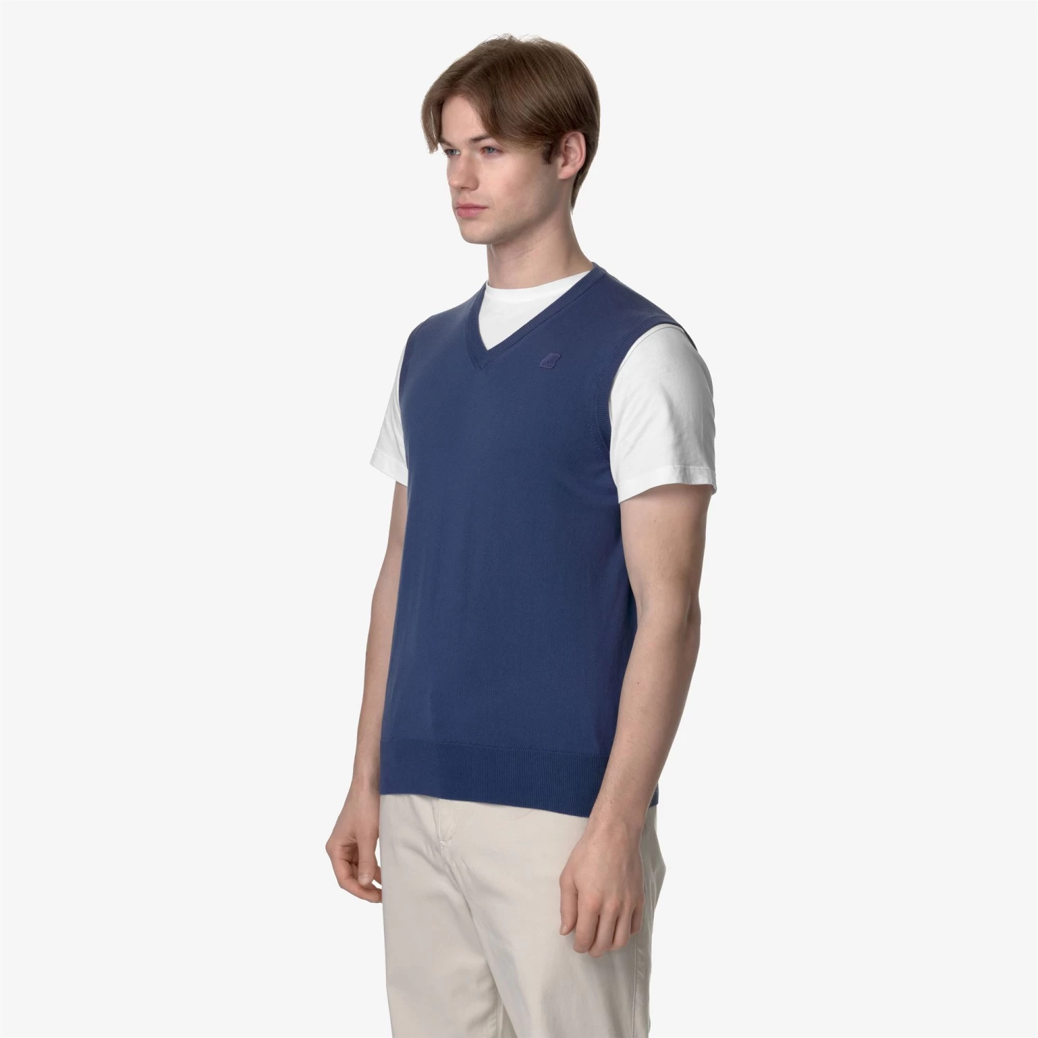 JEAN COTTON PS - KNITWEAR - Vest - Man - BLUE INDIGO - immagine 4