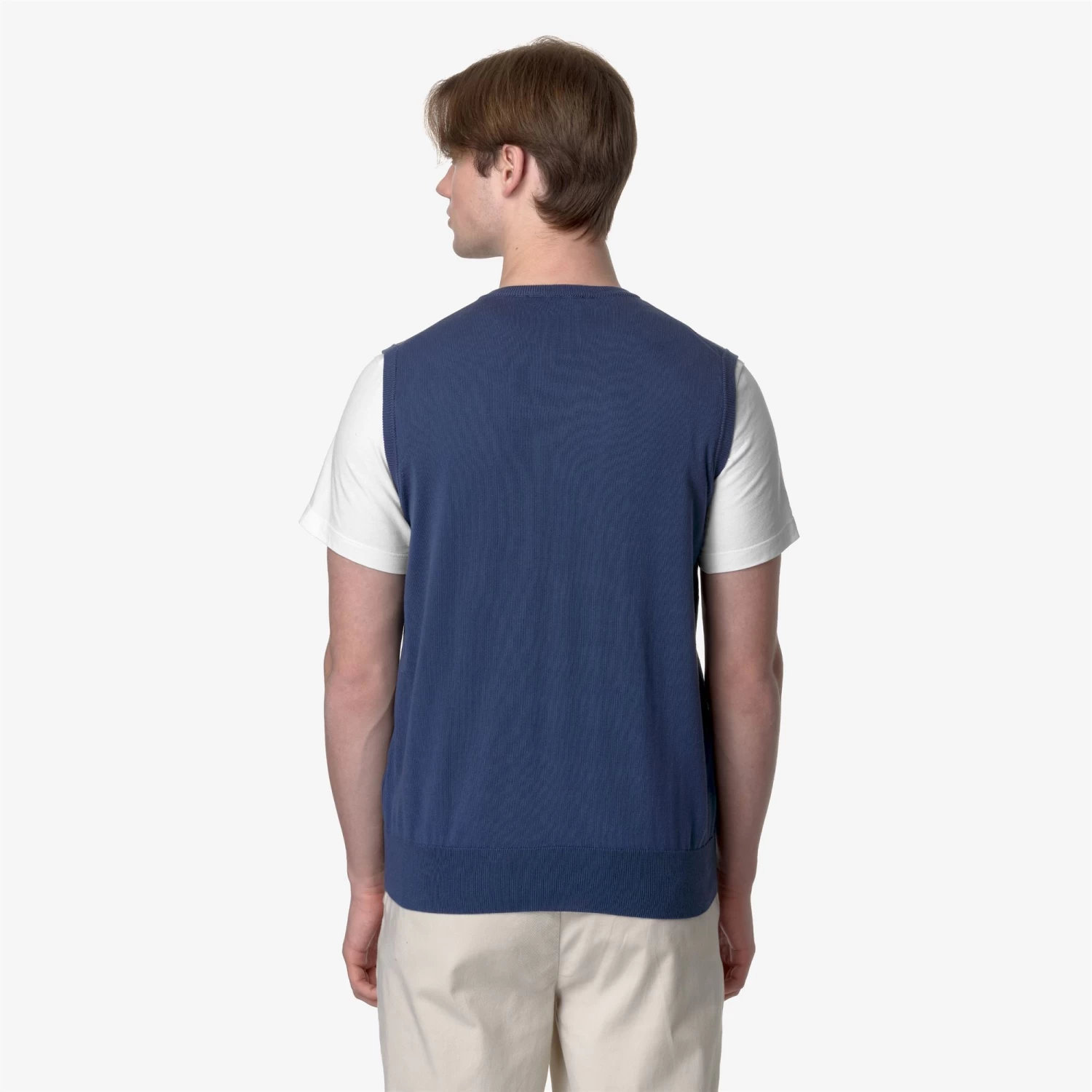 JEAN COTTON PS - KNITWEAR - Vest - Man - BLUE INDIGO - immagine 5