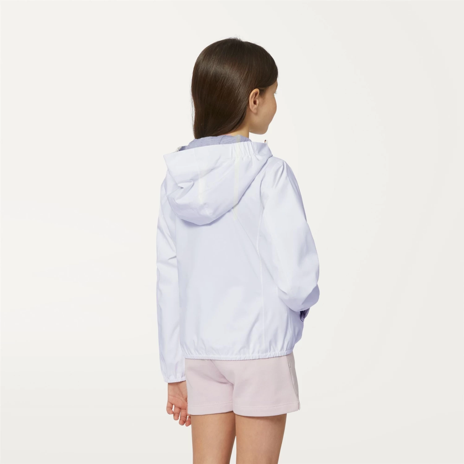 P. LILY STRETCH POLY JERSEY - Jackets - Short - Girl - WHITE - immagine 5