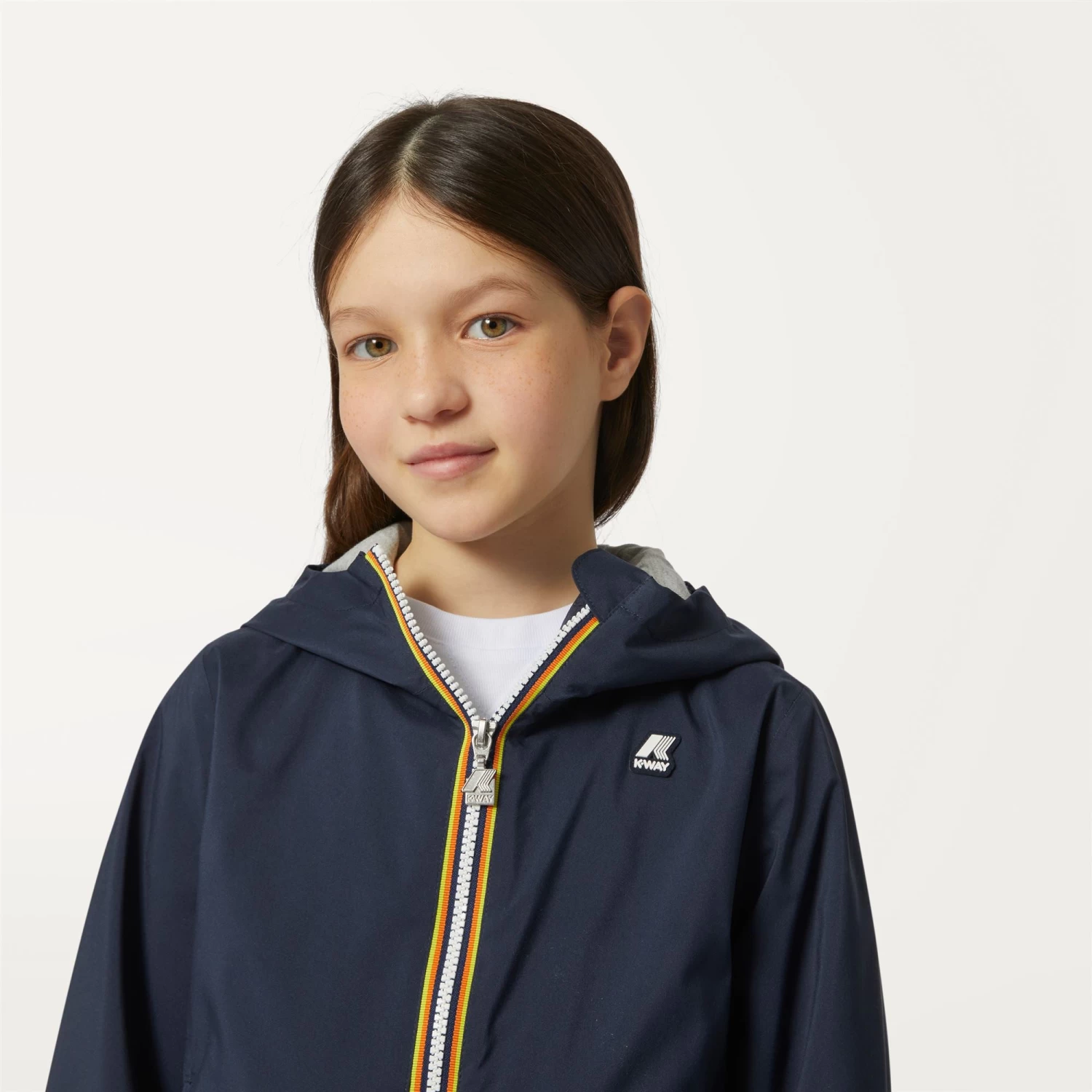 P. LILY STRETCH POLY JERSEY - Jackets - Short - Girl - BLUE DEPTH - immagine 2