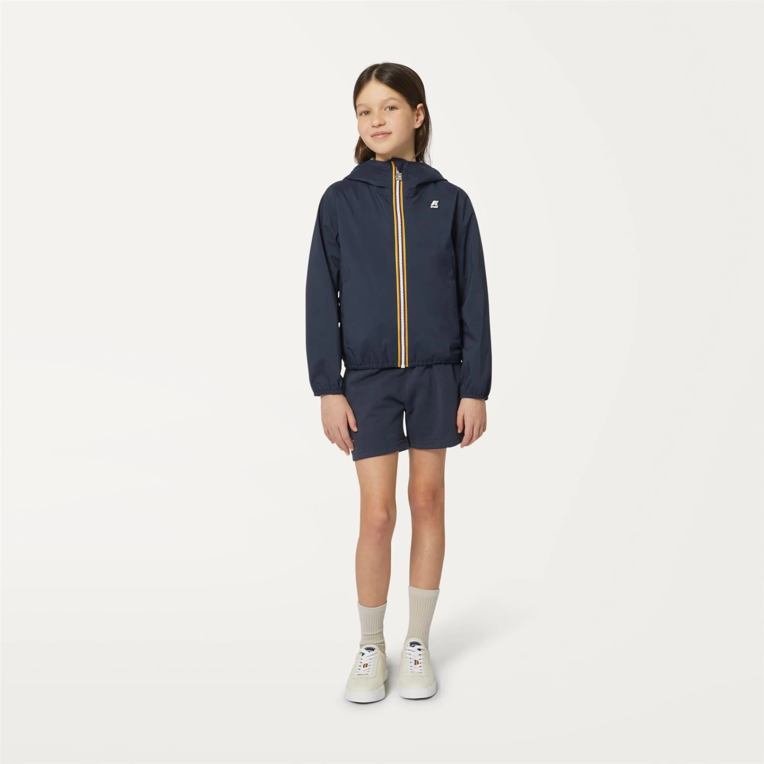 P. LILY STRETCH POLY JERSEY - Jackets - Short - Girl - BLUE DEPTH - immagine 3