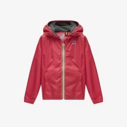 P. LILY STRETCH POLY JERSEY - Jackets - Short - Girl - RED BERRY