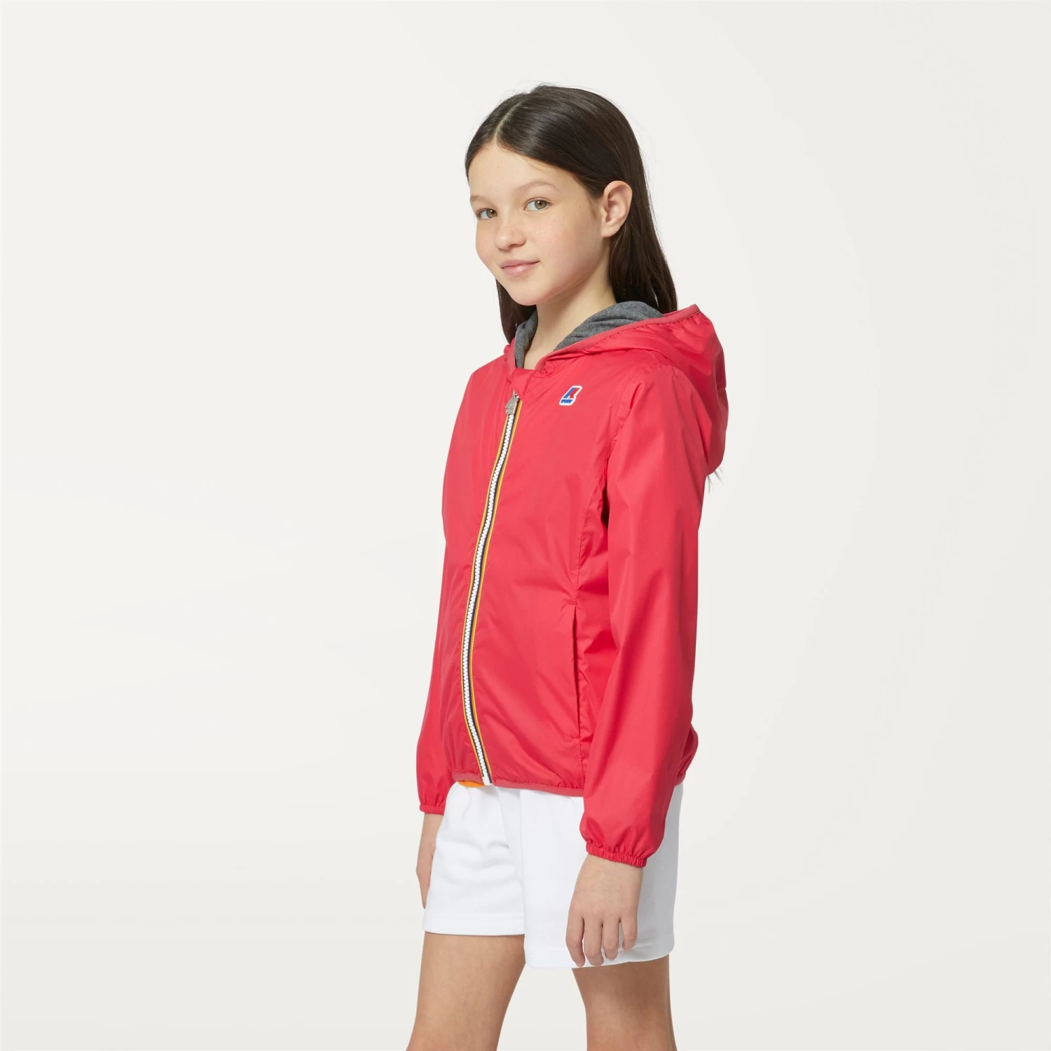 P. LILY STRETCH POLY JERSEY - Jackets - Short - Girl - RED BERRY - immagine 5