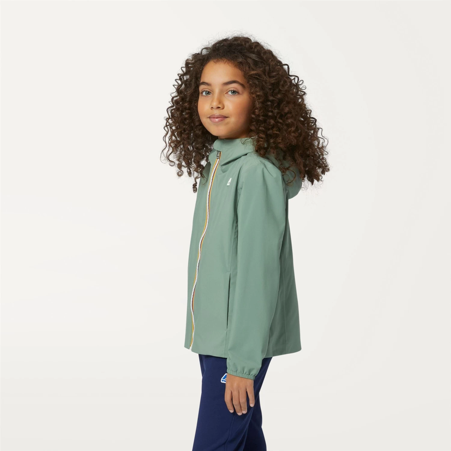 P. MARGUERITE STRETCH POLY JERSEY - Jackets - Mid - Girl - GREEN FJORD - immagine 4