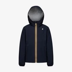 P. MARGUERITE STRETCH POLY JERSEY - Jackets - Mid - Girl - BLUE DEPTH