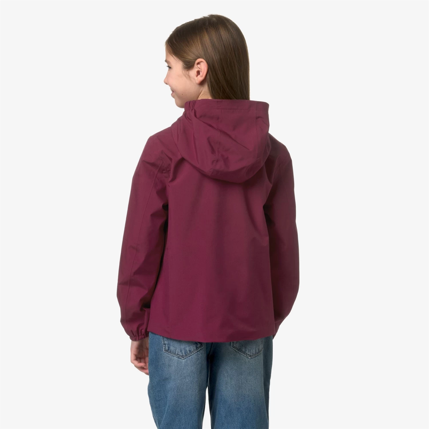 P. MARGUERITE STRETCH POLY JERSEY - Jackets - Mid - Girl - RED DK - immagine 5