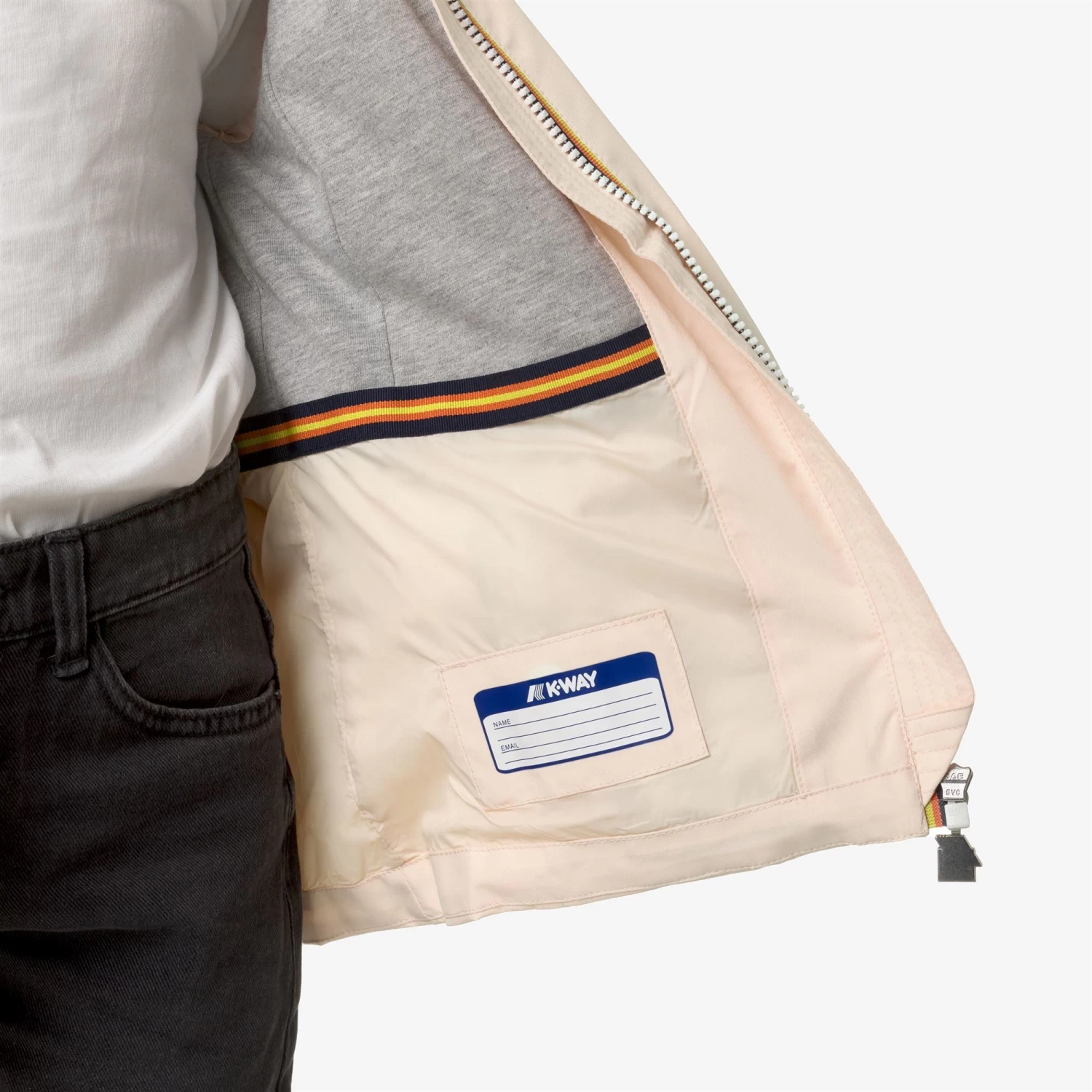 P. MARGUERITE STRETCH POLY JERSEY - Jackets - Mid - Girl - PINK GARDENIA - immagine 2