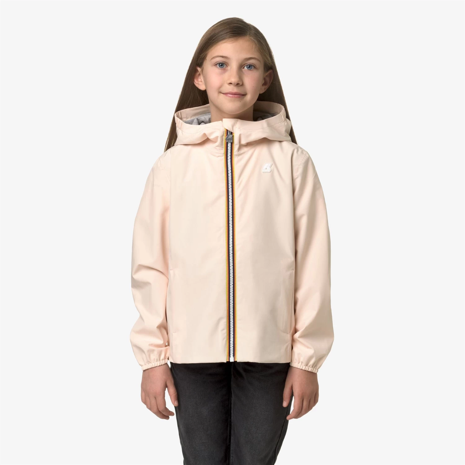 P. MARGUERITE STRETCH POLY JERSEY - Jackets - Mid - Girl - PINK GARDENIA - immagine 3