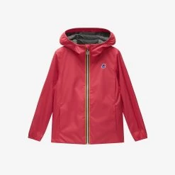 P. MARGUERITE STRETCH POLY JERSEY - Jackets - Mid - Girl - RED BERRY