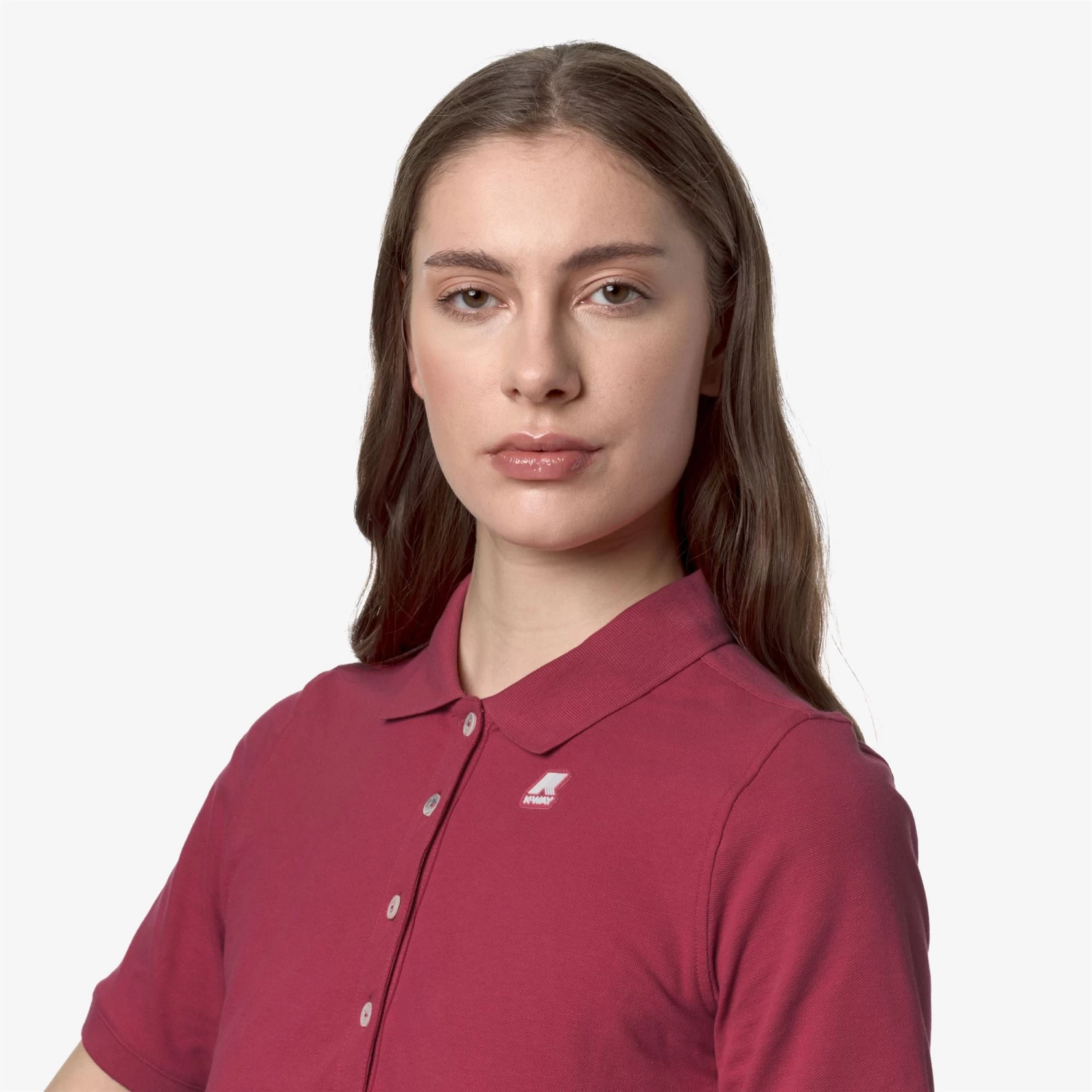 ALI - Polo Shirts - Polo - Woman - DK PINK - immagine 2