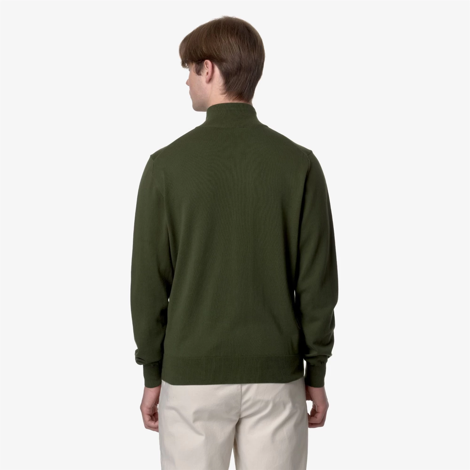 FINNY COTTON PS - KNITWEAR - PullOver - Man - GREEN AFRICA - immagine 5