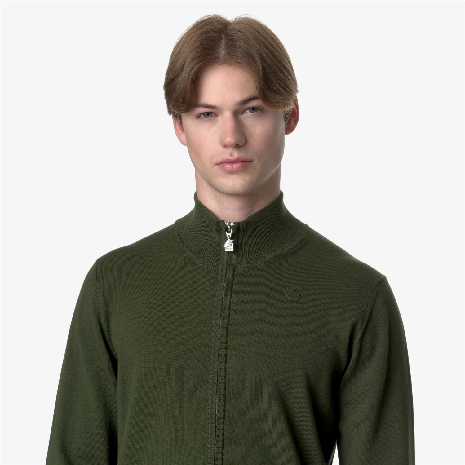 FINNY COTTON PS - KNITWEAR - PullOver - Man - GREEN AFRICA - immagine 2