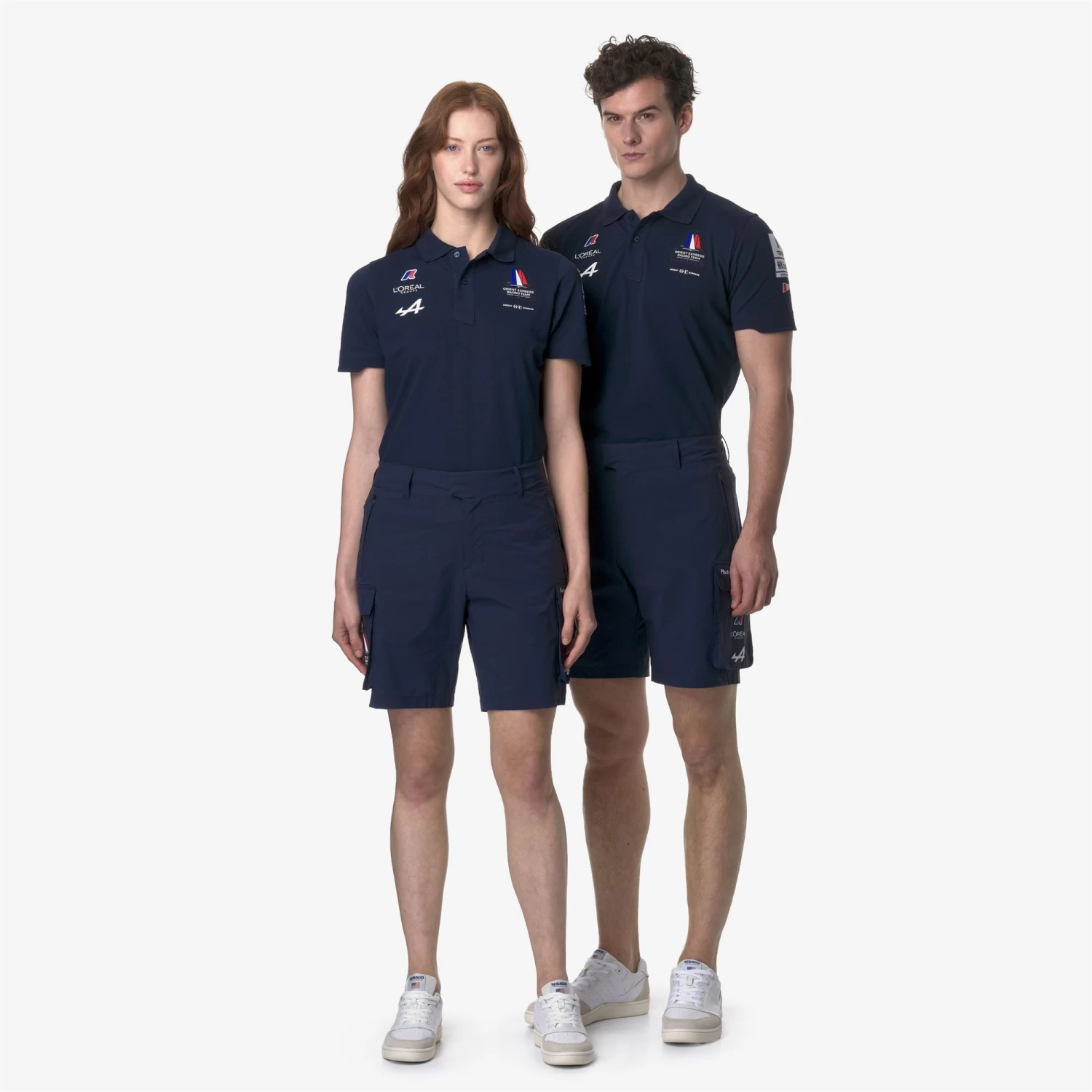 GREGES ORIENT EXPRESS TEAM AC - Shorts - Cargo - Unisex - BLUE DRESS - immagine 2