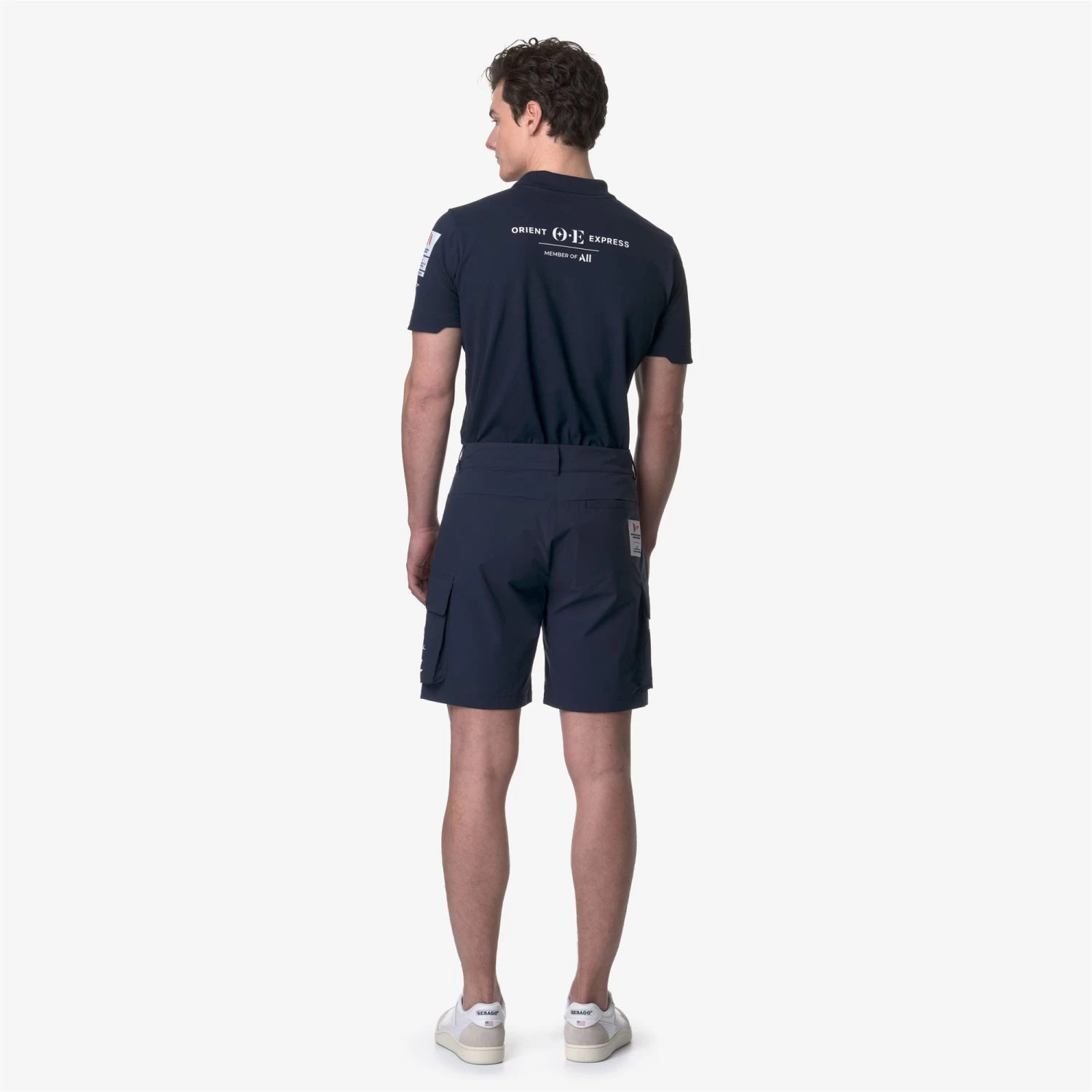 GREGES ORIENT EXPRESS TEAM AC - Shorts - Cargo - Unisex - BLUE DRESS - immagine 5