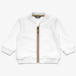 E. AMAURICE SPONGE - Fleece - Jacket - Kid Unisex - WHITE