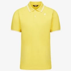 KAI - Polo Shirts - Polo - Man - YELLOW SUNSTRUCK