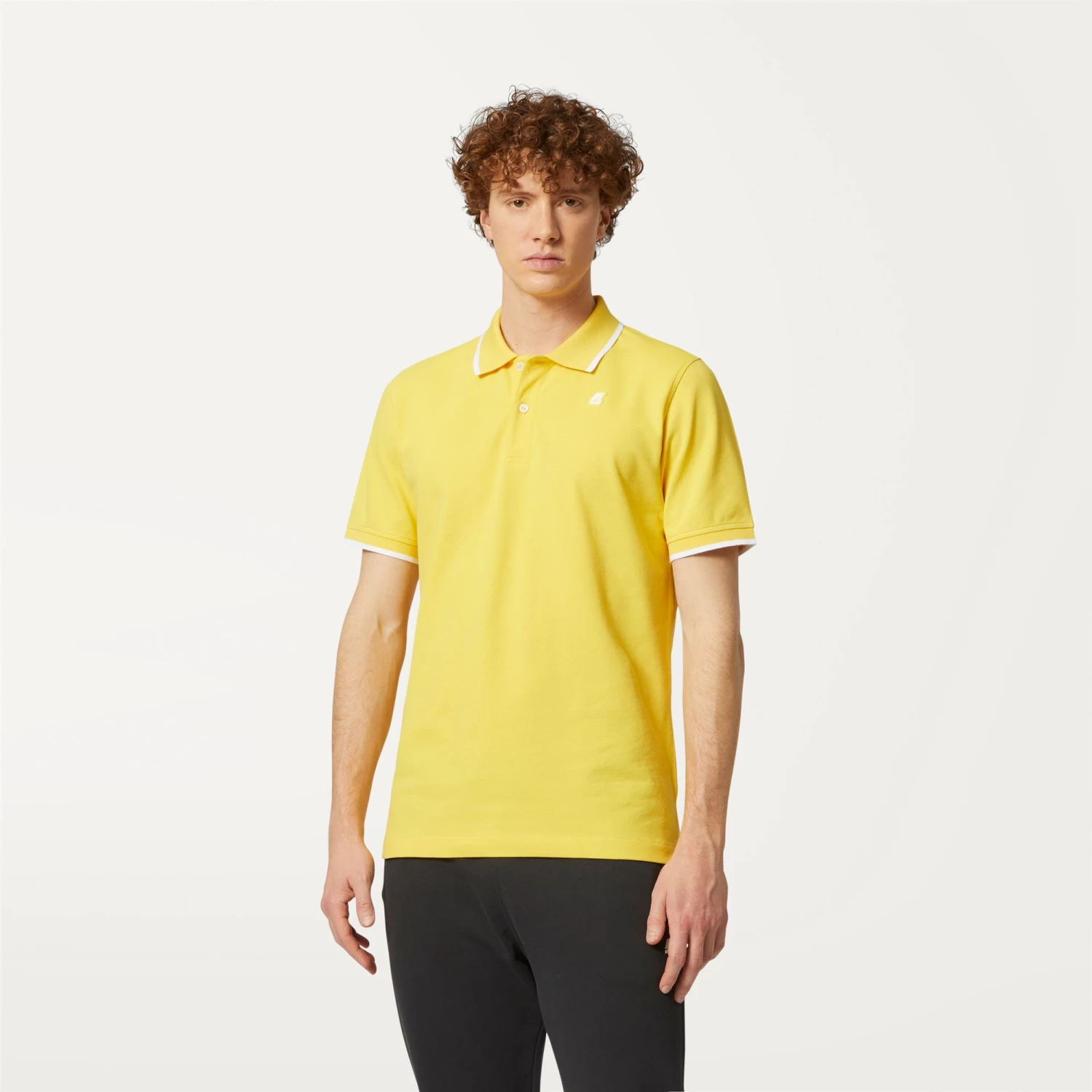 KAI - Polo Shirts - Polo - Man - YELLOW SUNSTRUCK - immagine 3