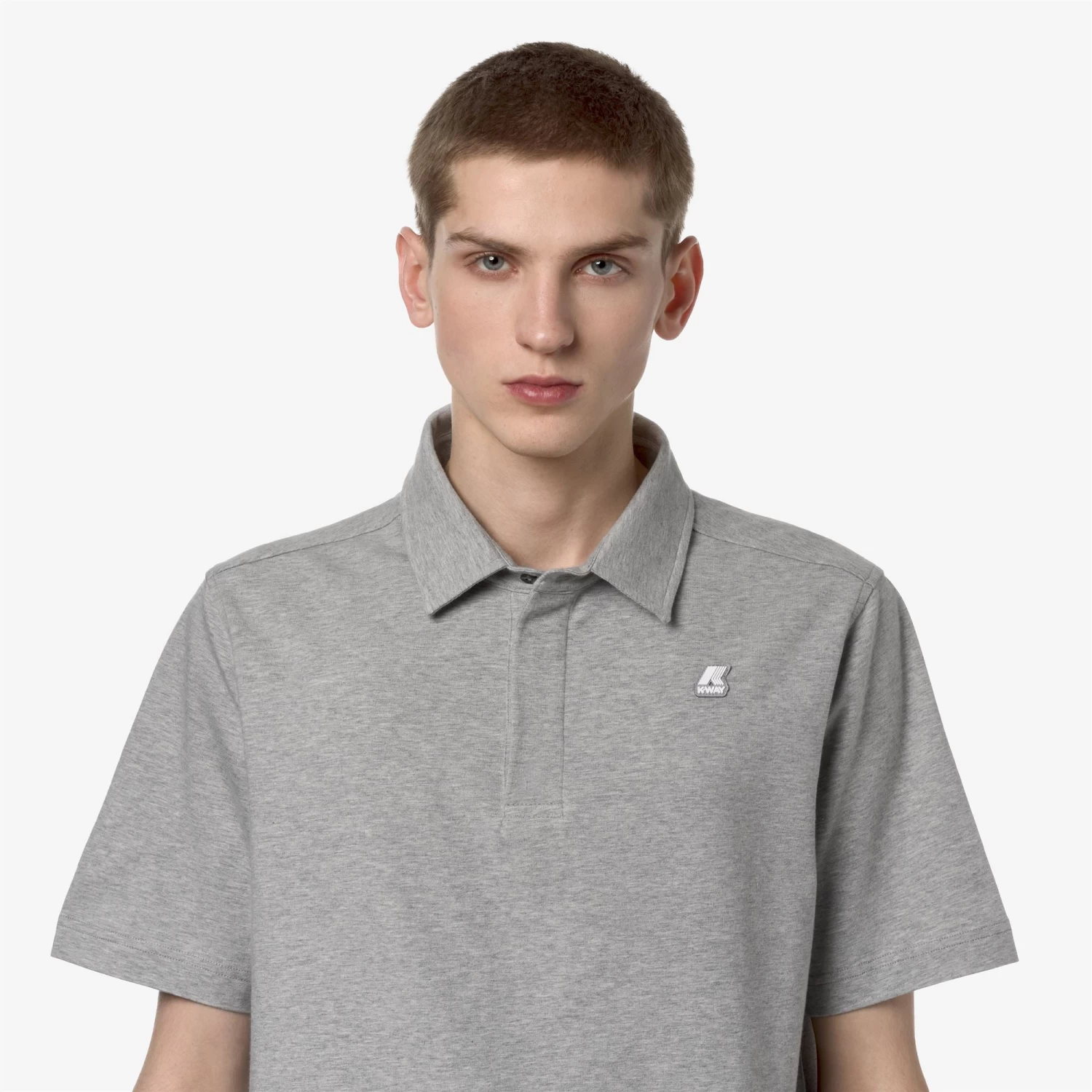 VINCELLE - Polo Shirts - Polo - Man - GREY MEL - immagine 2