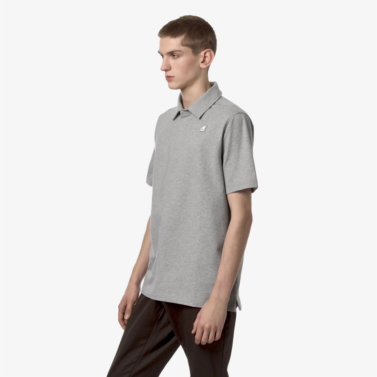 VINCELLE - Polo Shirts - Polo - Man - GREY MEL - immagine 4
