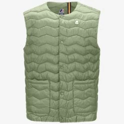 VALTY QUILTED WARM - Jackets - Vest - Man - GREEN SAGE