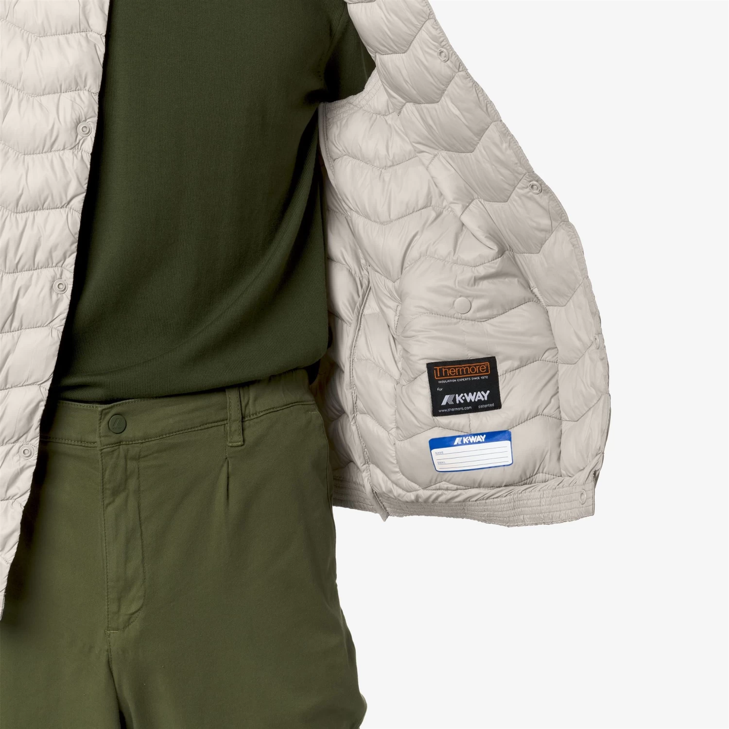 VALTY QUILTED WARM - Jackets - Vest - Man - BEIGE LT - immagine 2