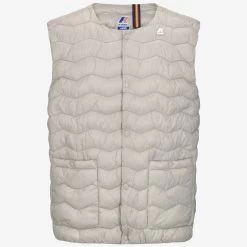 VALTY QUILTED WARM - Jackets - Vest - Man - BEIGE LT