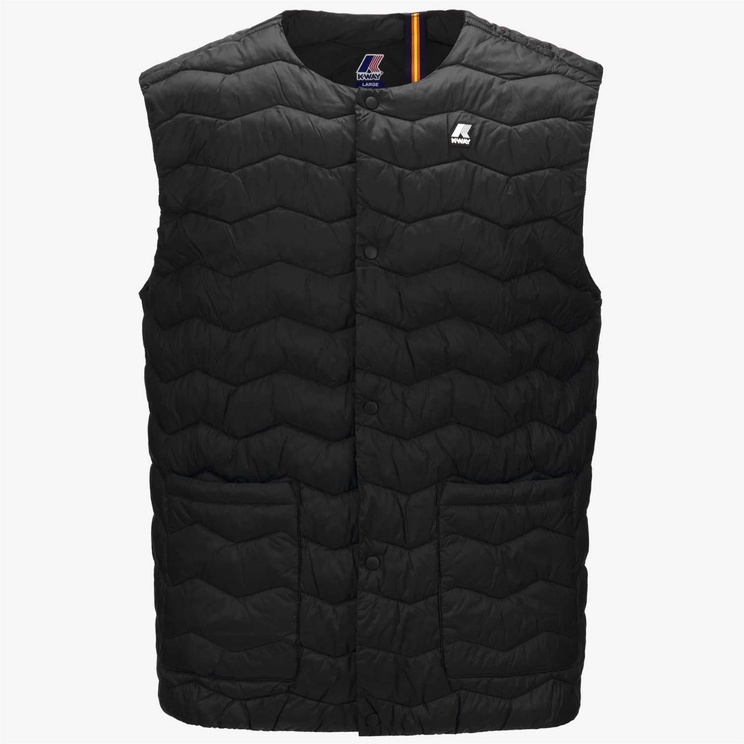 VALTY QUILTED WARM - Jackets - Vest - Man - BLACK PURE
