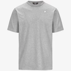 ADAME STRETCH JERSEY - T-ShirtsTop - T-Shirt - Man - GREY MEL