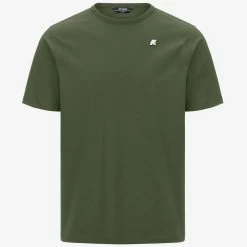 ADAME STRETCH JERSEY - T-ShirtsTop - T-Shirt - Man - GREEN CYPRESS