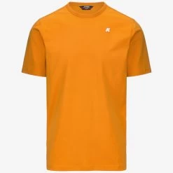 ADAME STRETCH JERSEY - T-ShirtsTop - T-Shirt - Man - ORANGE MD