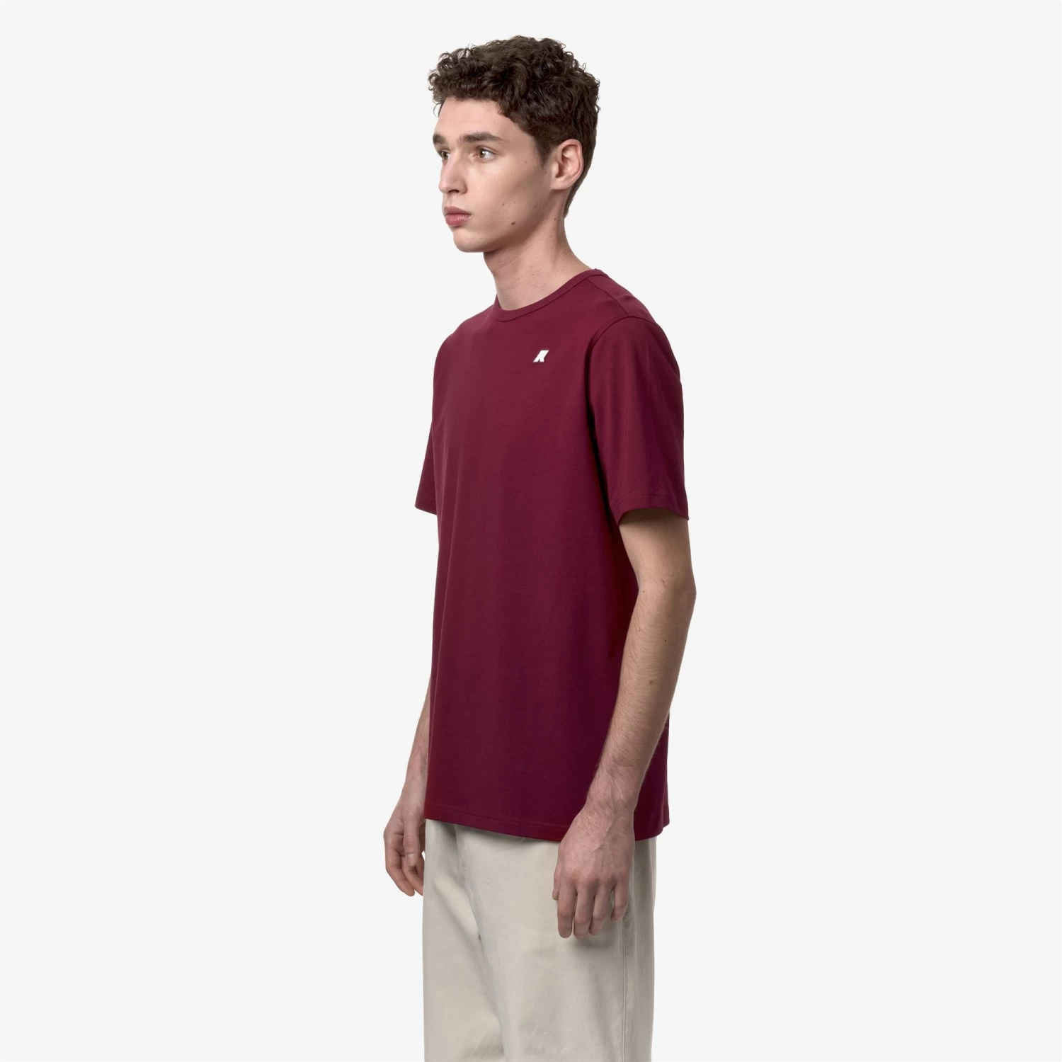 ADAME STRETCH JERSEY - T-ShirtsTop - T-Shirt - Man - RED DK - immagine 5