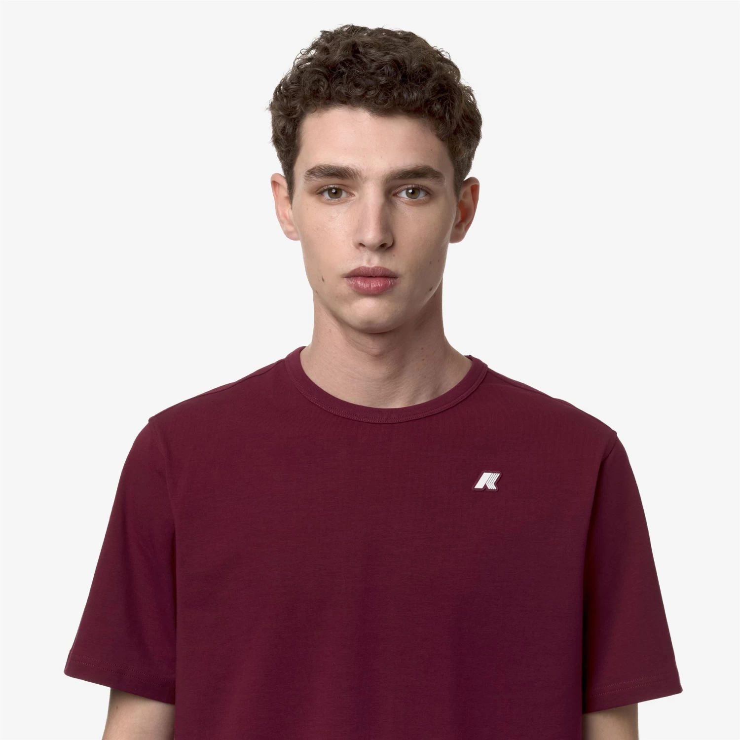 ADAME STRETCH JERSEY - T-ShirtsTop - T-Shirt - Man - RED DK - immagine 3