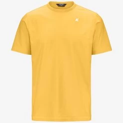 ADAME STRETCH JERSEY - T-ShirtsTop - T-Shirt - Man - YELLOW MIMOSA