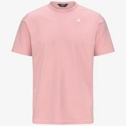 ADAME STRETCH JERSEY - T-ShirtsTop - T-Shirt - Man - PINK ASH