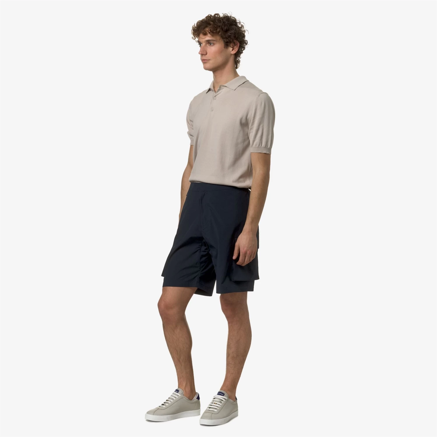 BASTYEL - Shorts - Cargo - Man - BLUE DEPTH - immagine 5