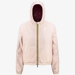 LAURETTE PLUS.2 REVERSIBLE - Jackets - Short - Woman - PINK GARDENIA-RED DK