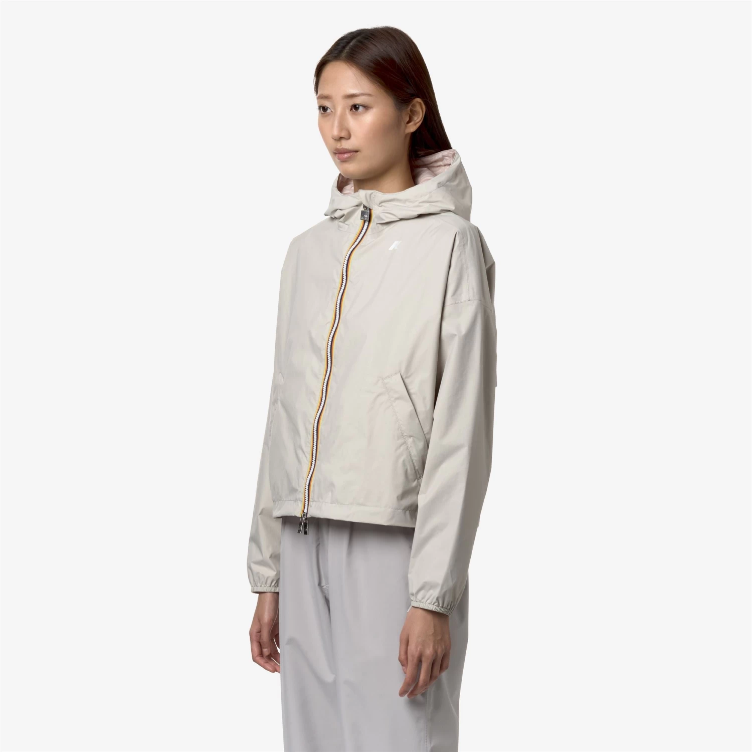 LAURETTE PLUS.2 REVERSIBLE - Jackets - Short - Woman - BEIGE LT-PINK - immagine 5